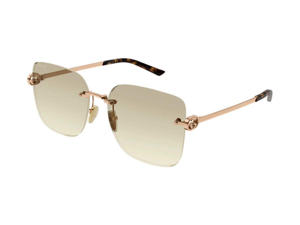 Gucci GG2229SA-004 sunglasses - Gold / Brown