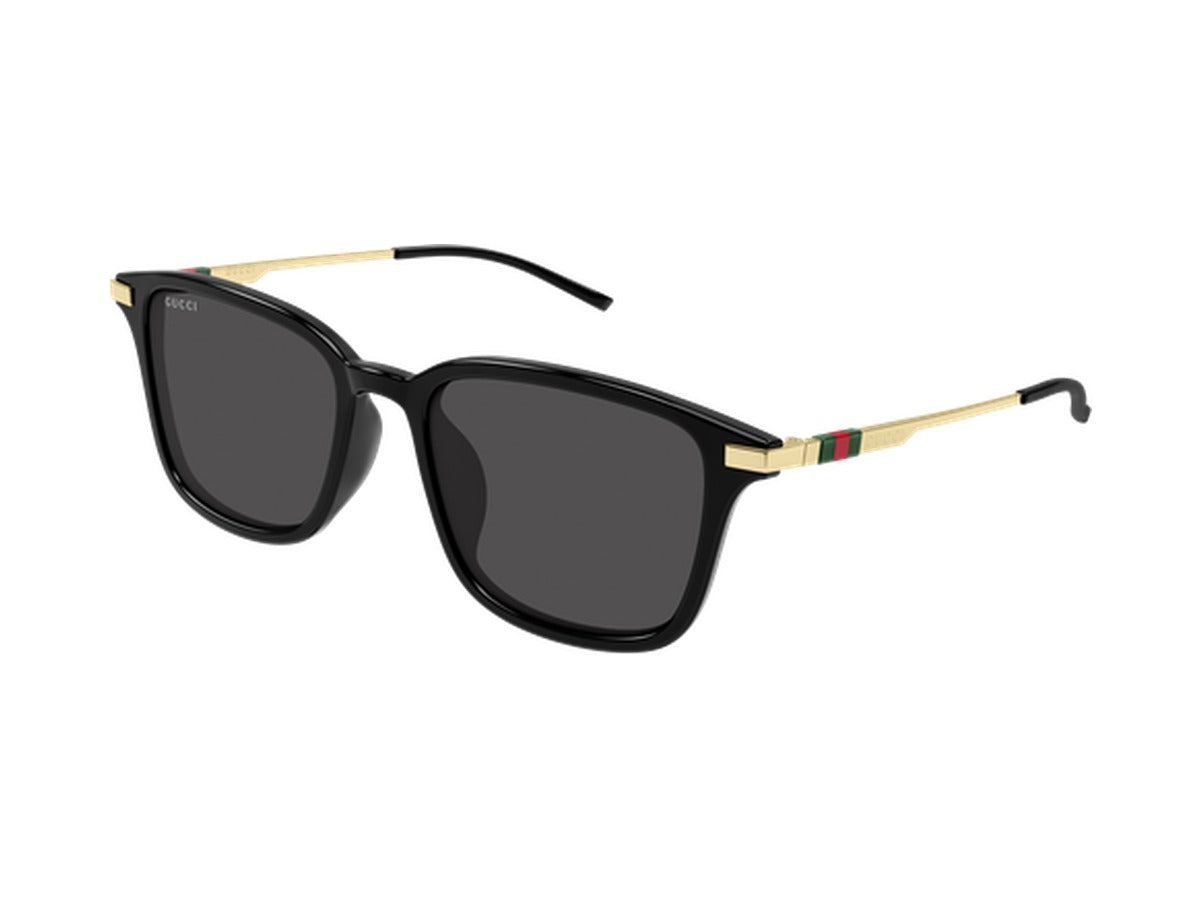Gucci GG2246SK-001 sunglasses - Black & Gold / Grey