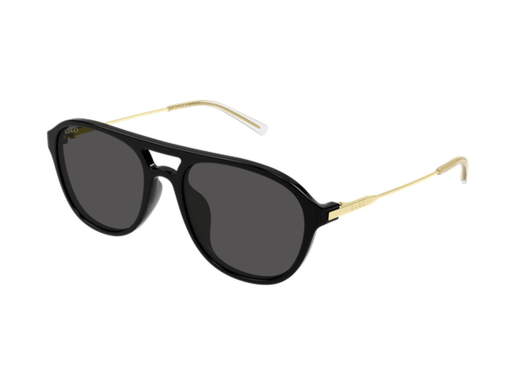 Gucci GG2254SK-001 sunglasses - Black & Gold / Grey