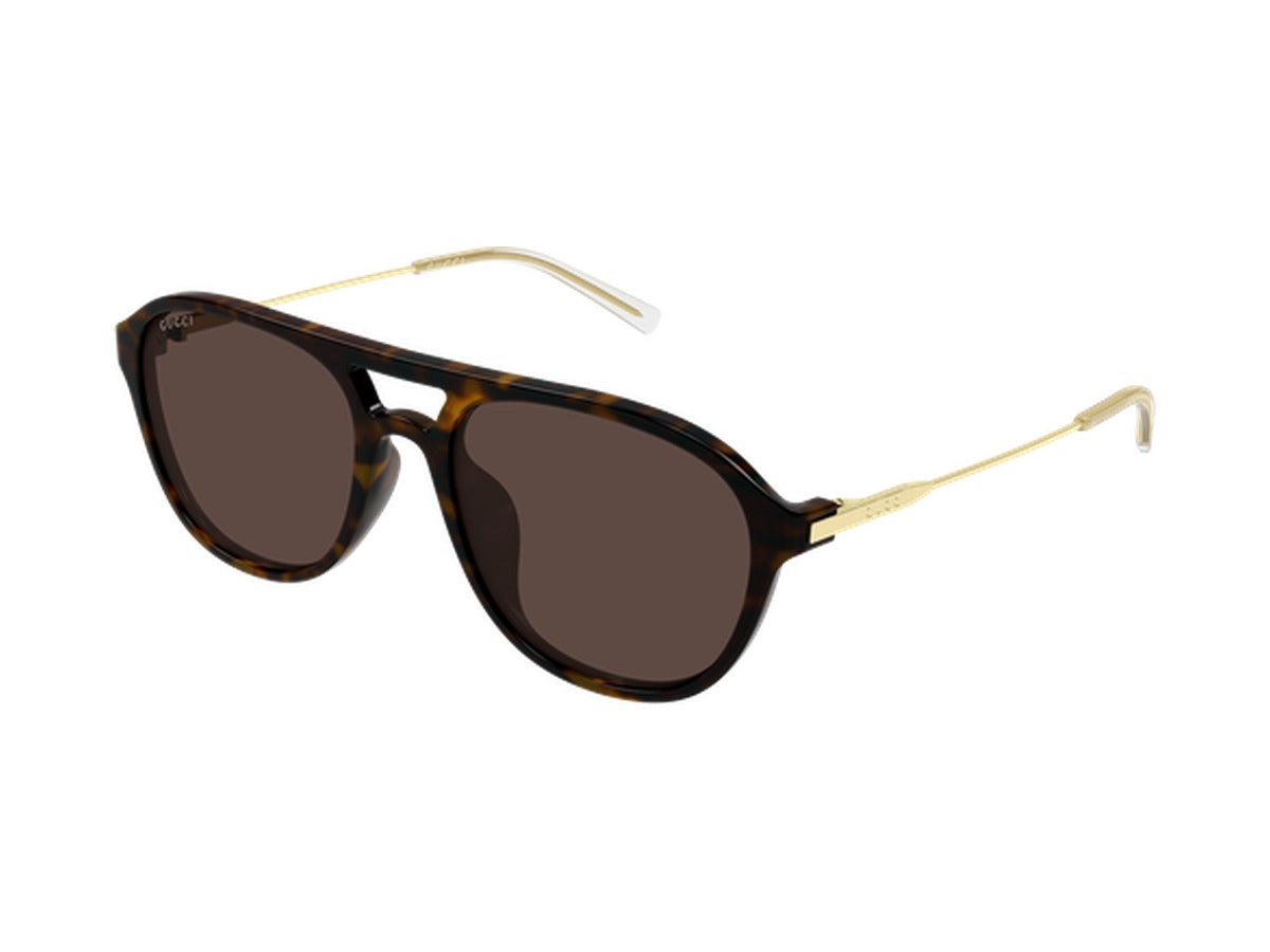Gucci GG2254SK-002 sunglasses - Havana & Gold / Brown