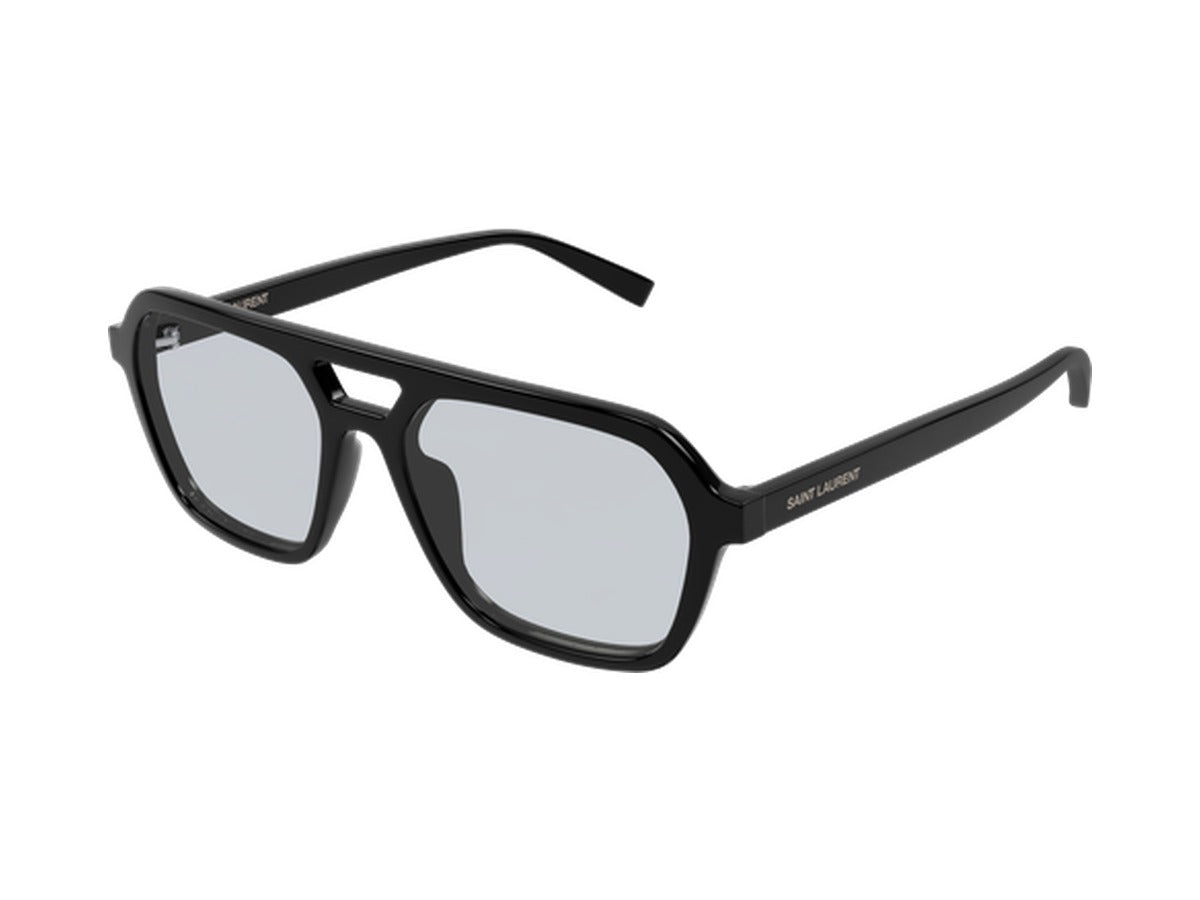 Saint Laurent SL 905-002 sunglasses - Black / Light Blue