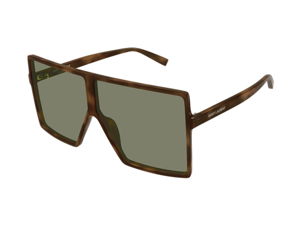 Saint Laurent SL 909 BETTY S-003 sunglasses - Havana / Green