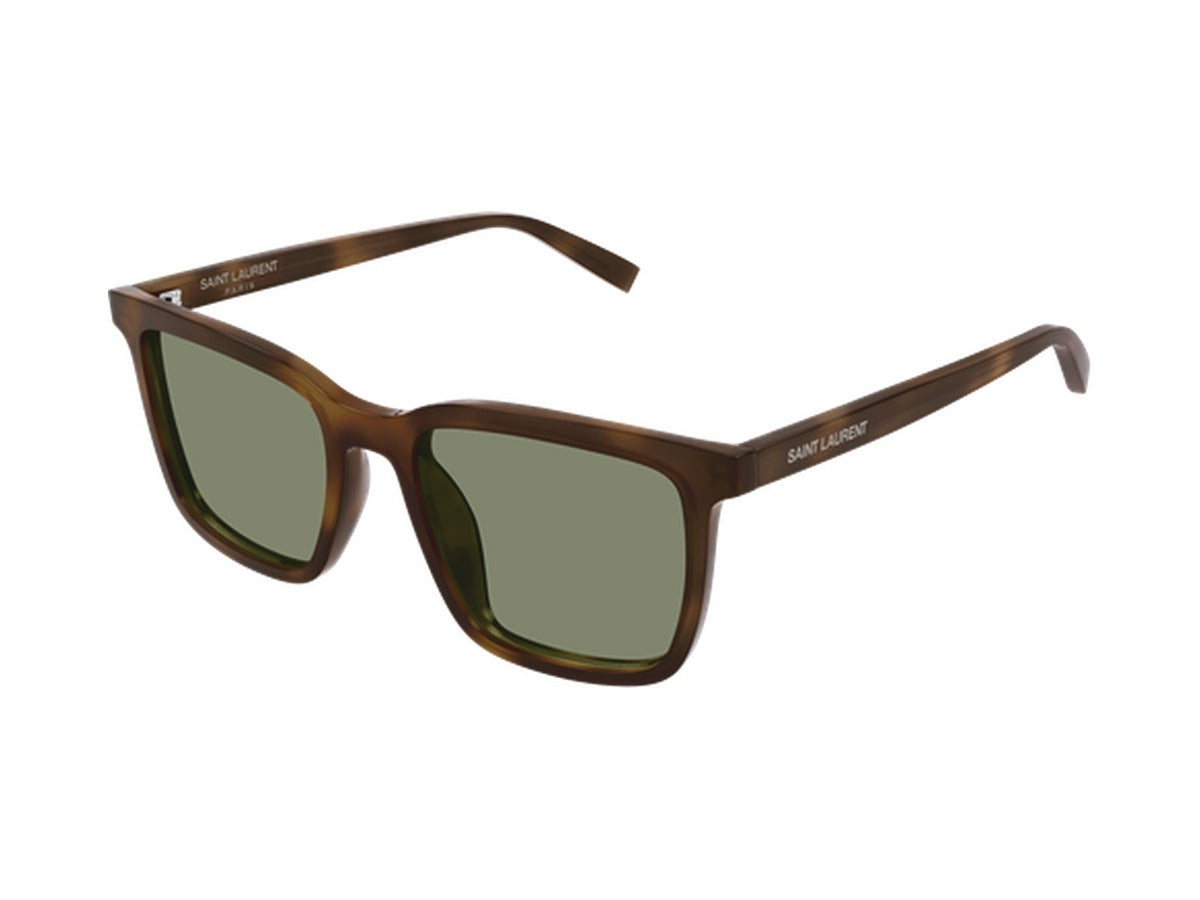 Saint Laurent SL 500-009 sunglasses - Havana / Green