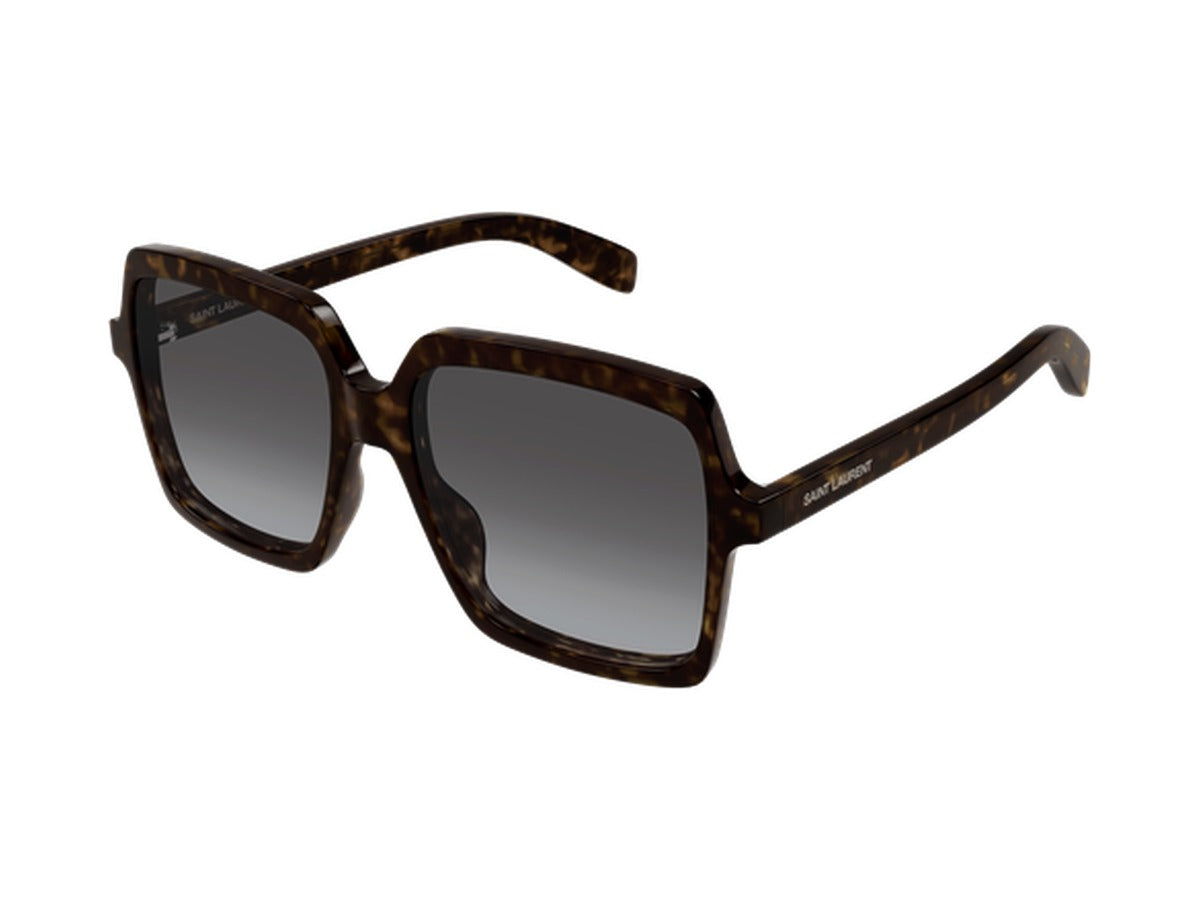 Saint Laurent SL 174-005 sunglasses - Havana / Grey