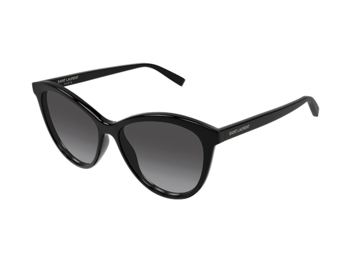 Saint Laurent SL 456-008 sunglasses - Black / Grey