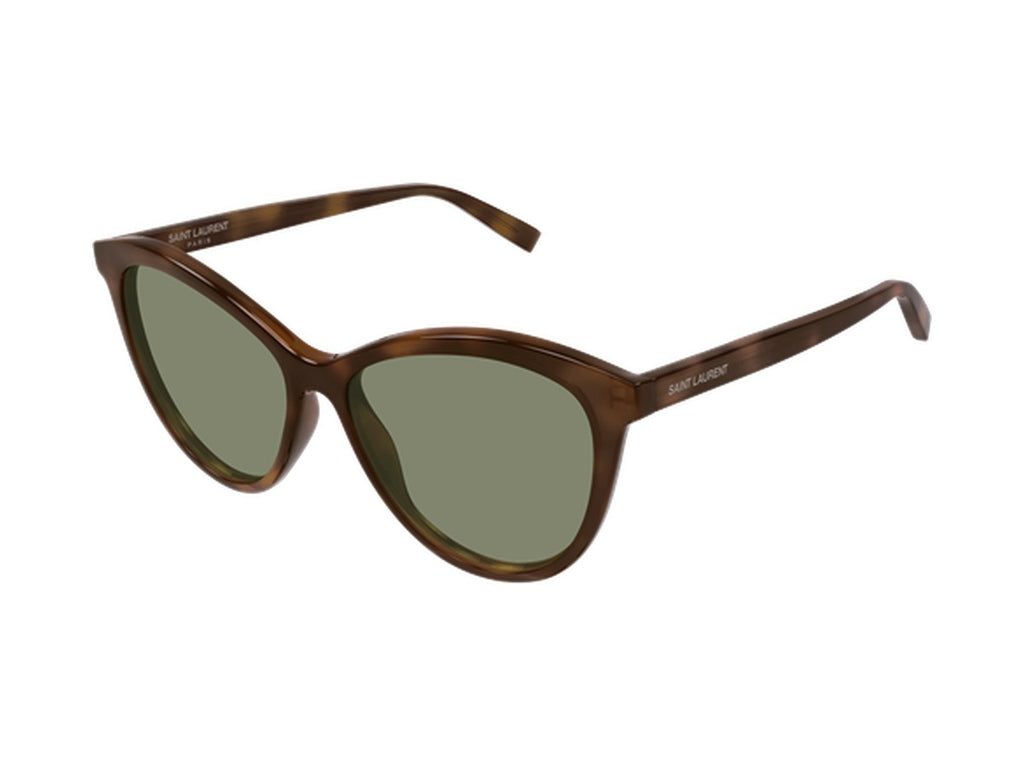 Saint Laurent SL 456-010 sunglasses - Havana / Green
