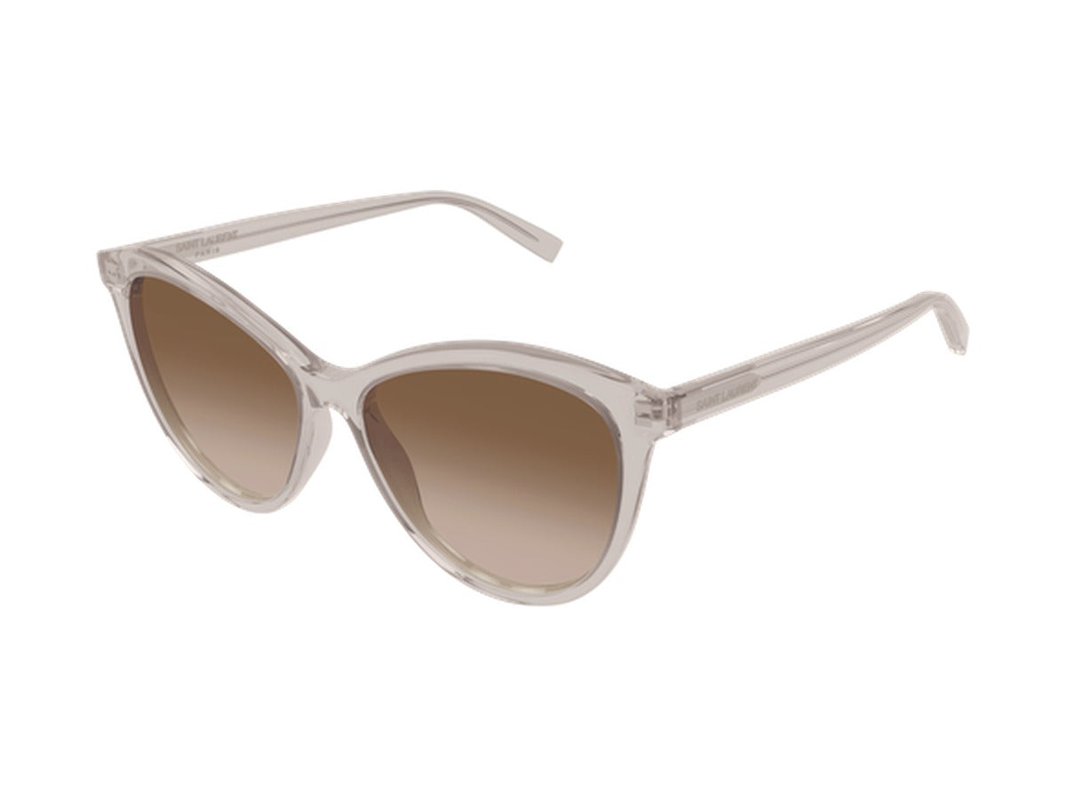 Saint Laurent SL 456-011 sunglasses - Nude / Brown