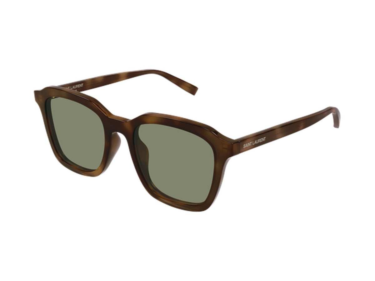 Saint Laurent SL 457-008 sunglasses - Havana / Green
