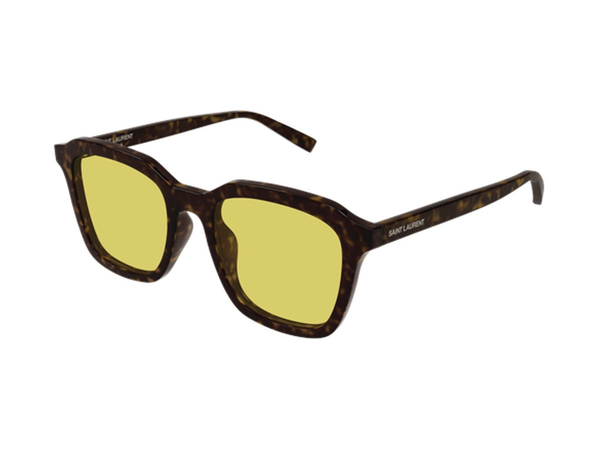 Saint Laurent SL 457-009 sunglasses - Havana / Yellow