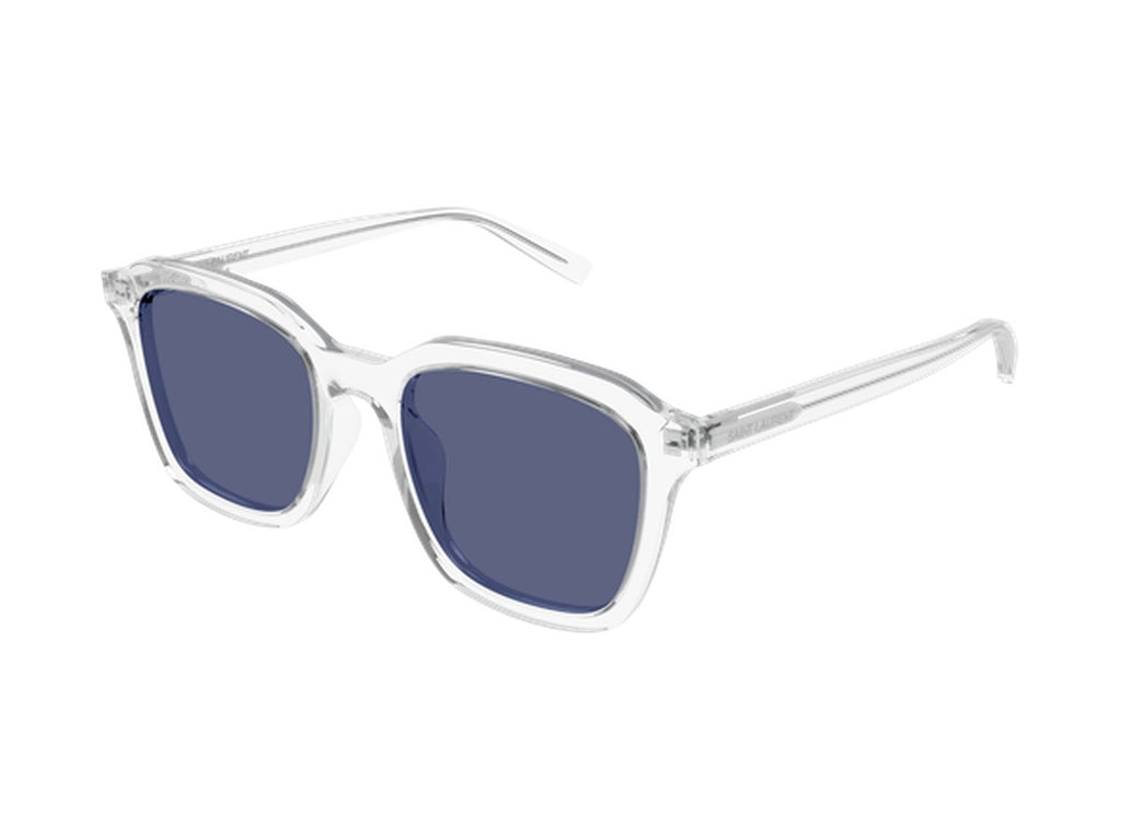 Saint Laurent SL 457-010 sunglasses - Crystal / Blue