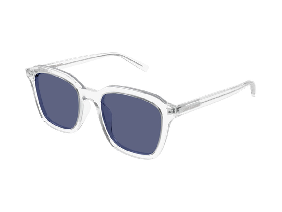Saint Laurent SL 457-010 sunglasses - Crystal / Blue