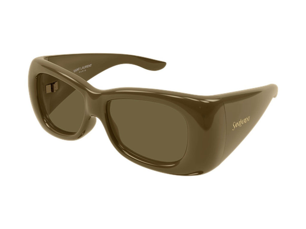 Saint Laurent SL 901 HOWL-009 sunglasses - Brown / Brown 4