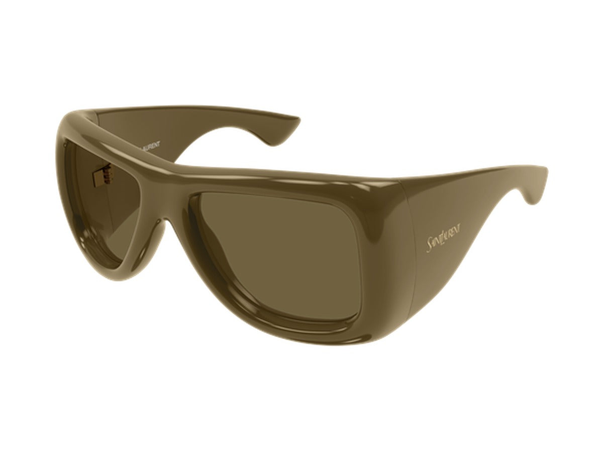 Saint Laurent SL 902 HOWL-009 sunglasses - Brown / Brown 4