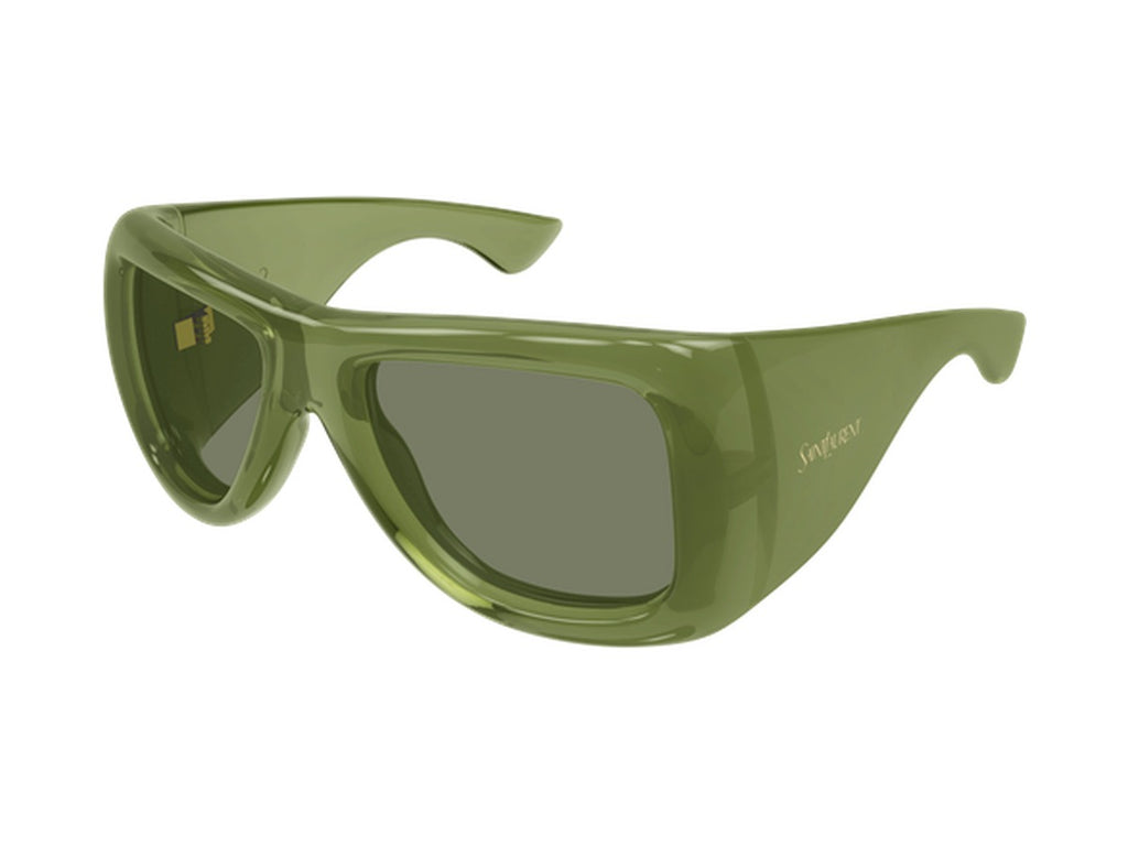 Saint Laurent SL 902 HOWL-010 sunglasses - Green / Green