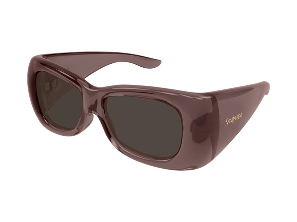 Saint Laurent SL 901 HOWL-016 sunglasses - Red / Brown