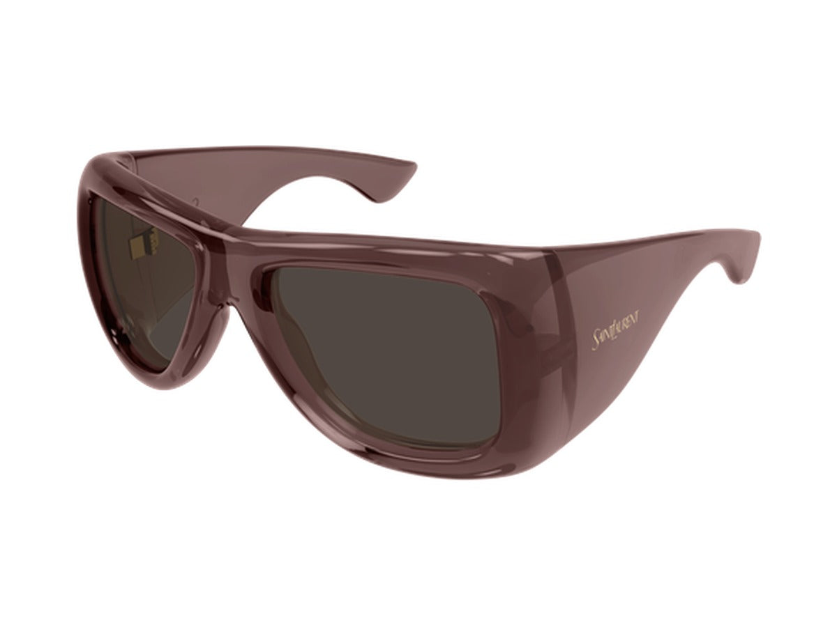 Saint Laurent SL 902 HOWL-016 sunglasses - Red / Brown