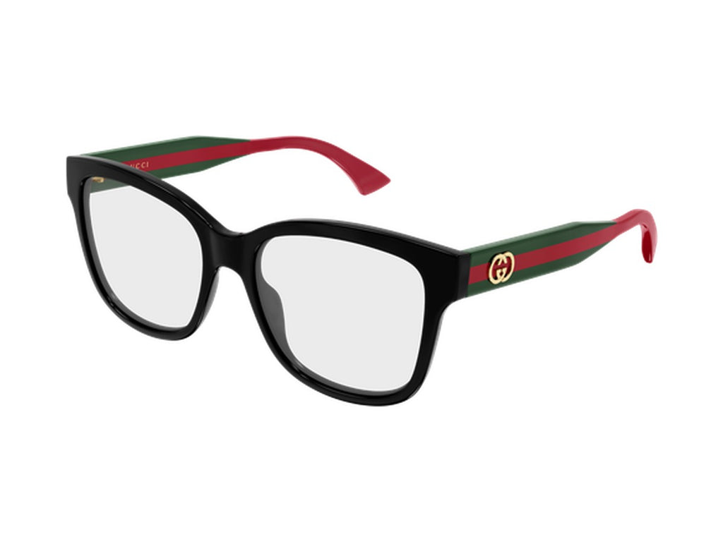 Gucci GG0038OANN-001 glasses - Black & Green