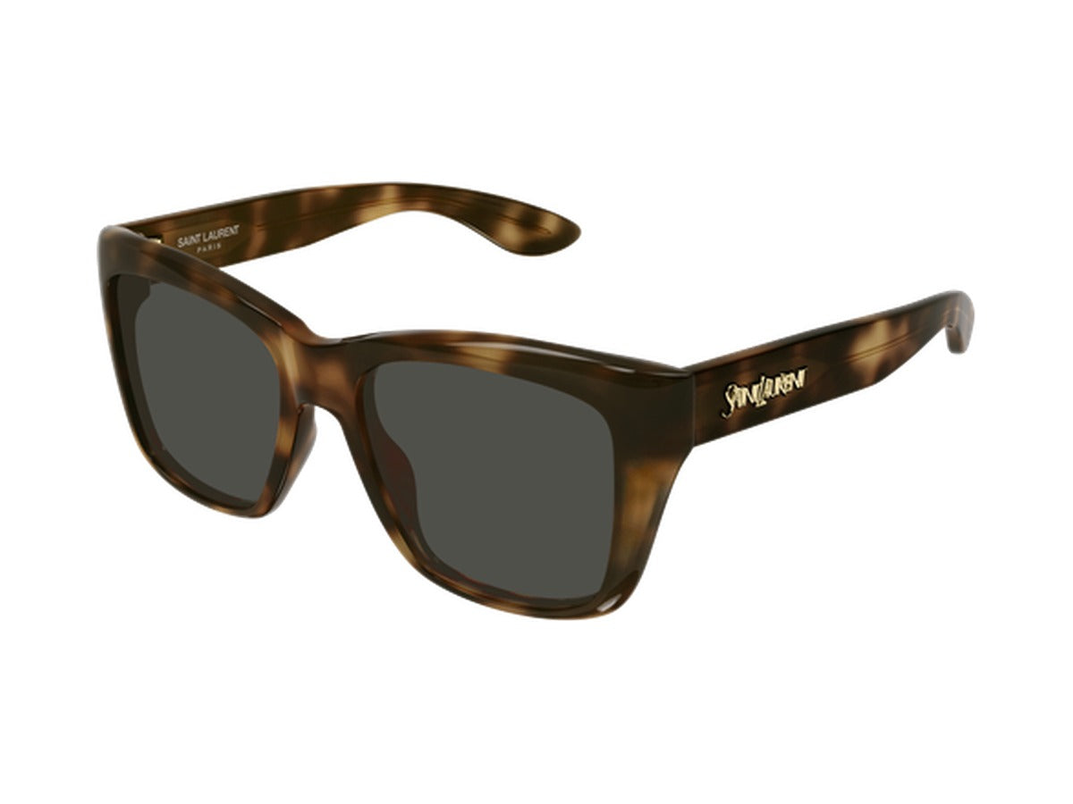Saint Laurent SL 923-003 sunglasses - Havana / Grey 2