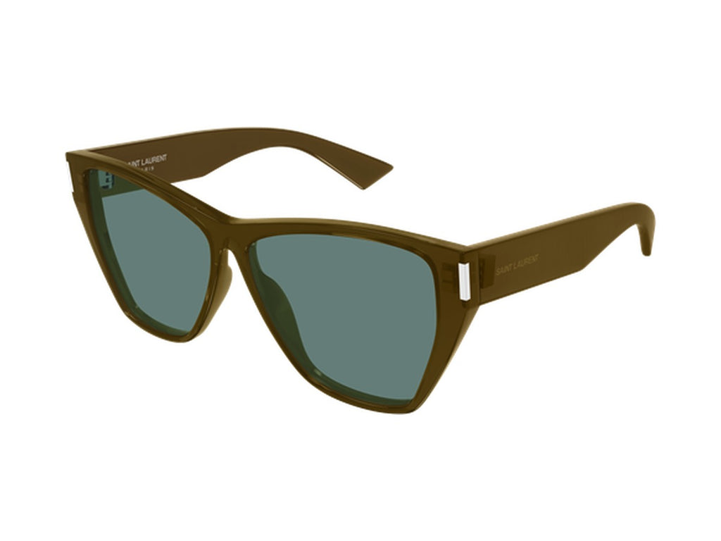 Saint Laurent SL 927-003 sunglasses - Brown / Green