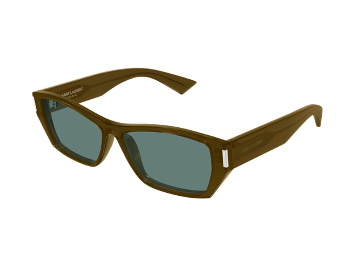 Saint Laurent SL 928-003 sunglasses - Brown / Green