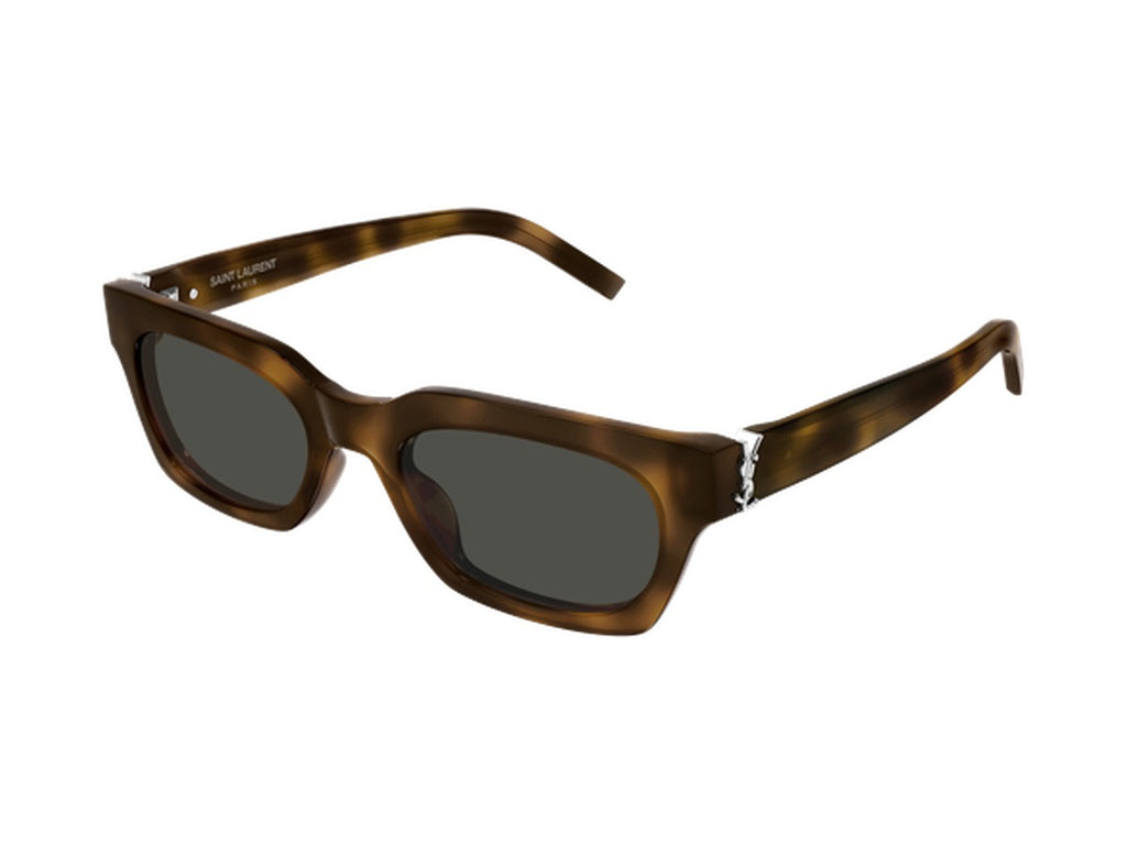Saint Laurent SL M175-003 sunglasses - Havana / Grey 2