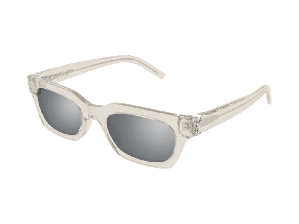 Saint Laurent SL M175-004 sunglasses - Beige / Silver