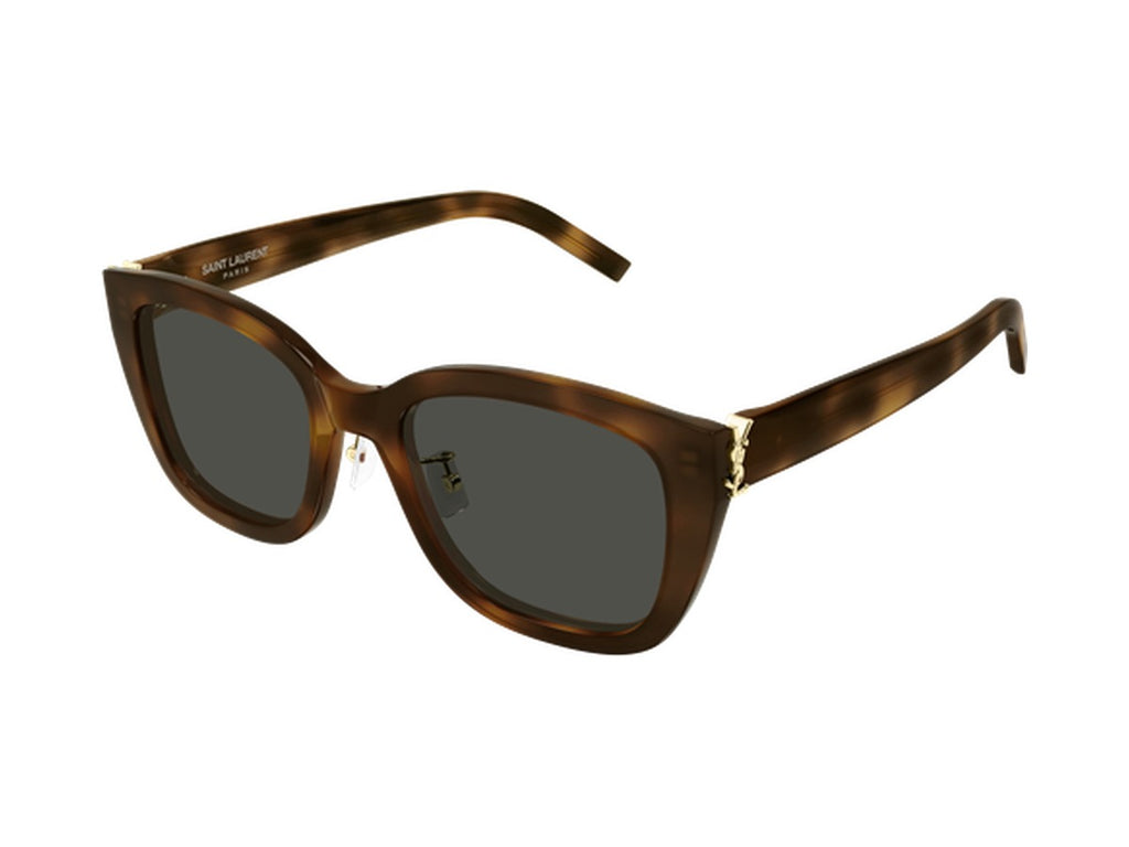 Saint Laurent SL M176/K-003 sunglasses - Havana / Grey 2