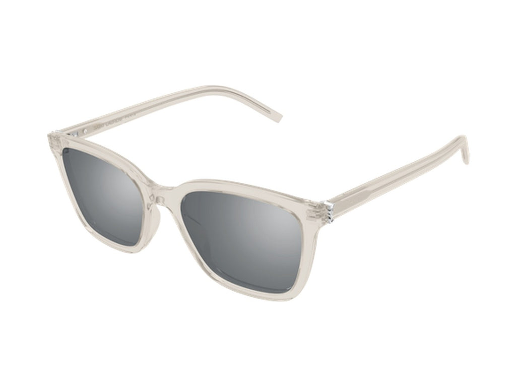 Saint Laurent SL M178-004 sunglasses - Beige / Silver