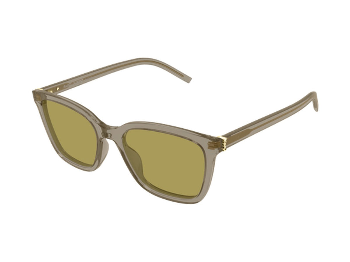 Saint Laurent SL M178-005 sunglasses - Brown / Green