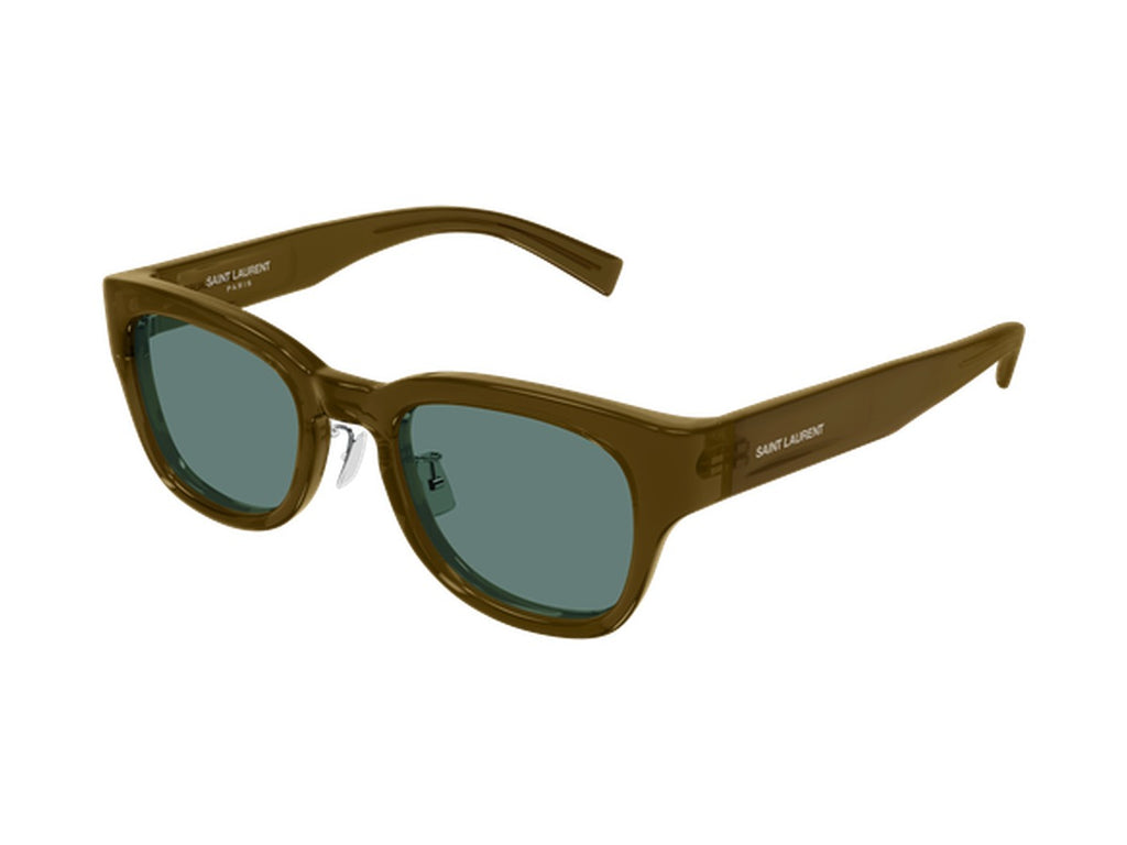 Saint Laurent SL 957/J-003 sunglasses - Brown / Green