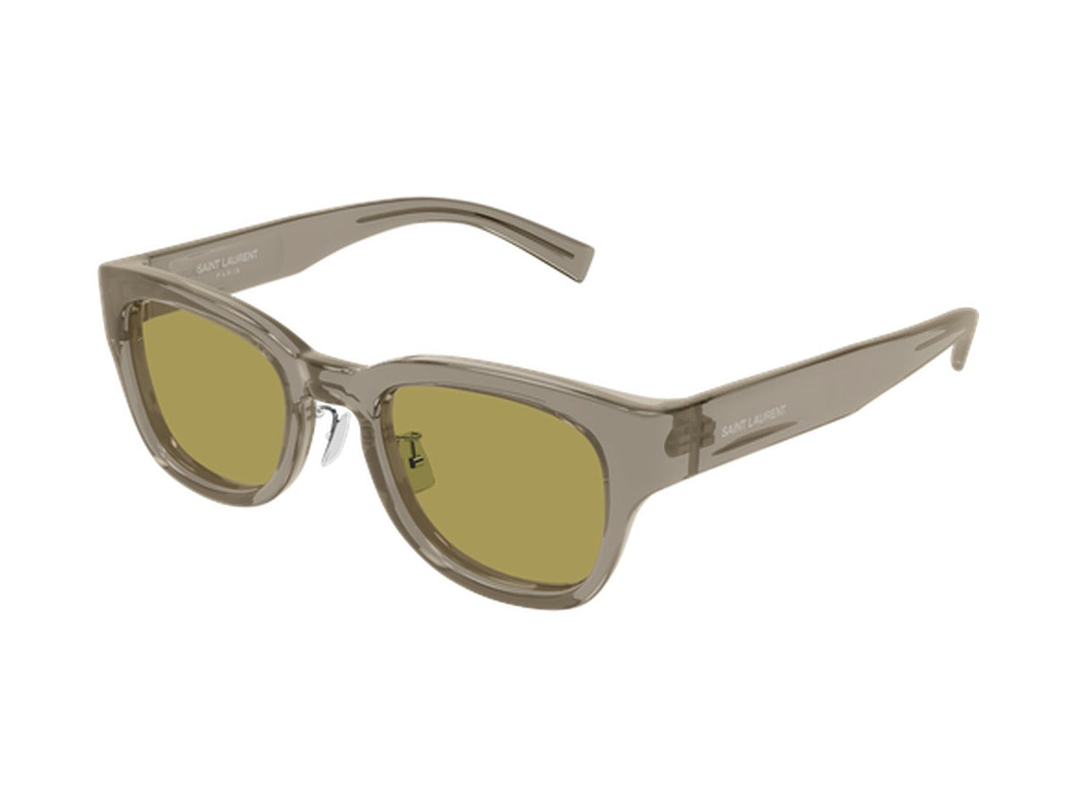 Saint Laurent SL 957/J-005 sunglasses - Brown / Green 2