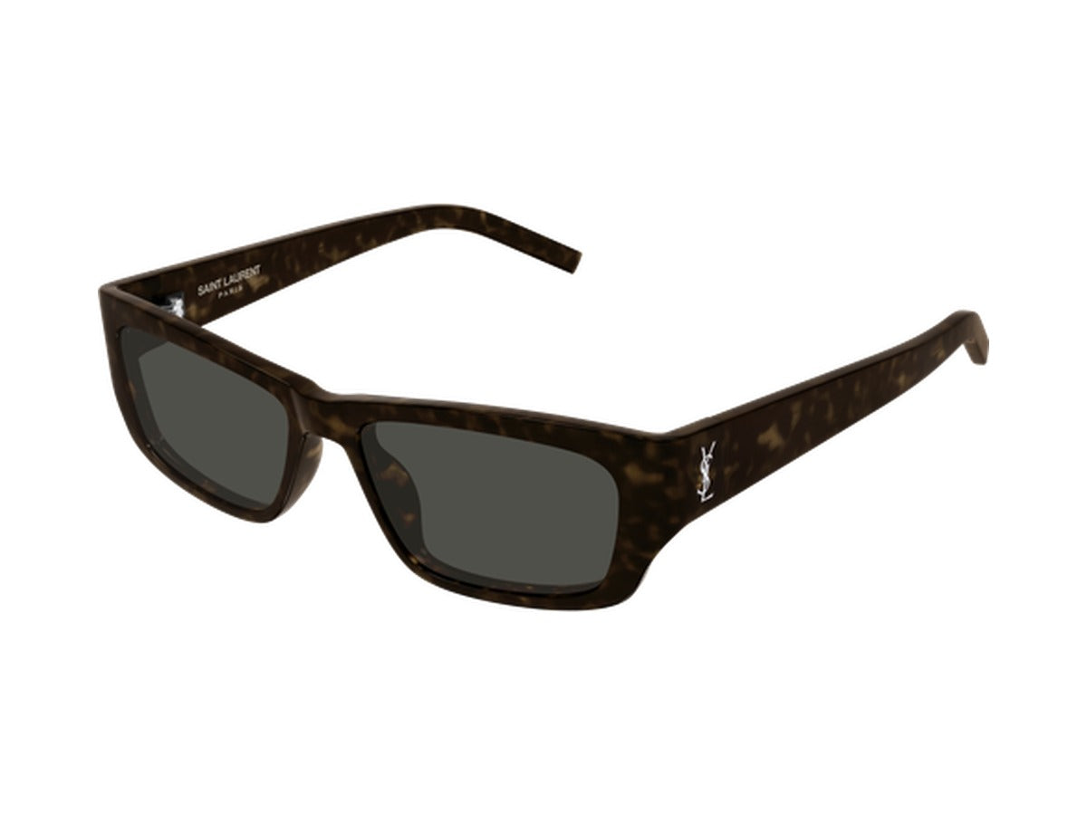 Saint Laurent SL M182 JAZZ-002 sunglasses - Havana / Grey