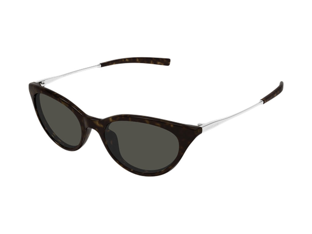 Saint Laurent SL 932-002 sunglasses - Havana & Silver / Grey