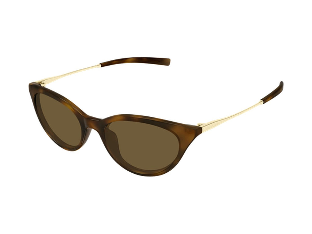 Saint Laurent SL 932-003 sunglasses - Havana & Gold / Brown