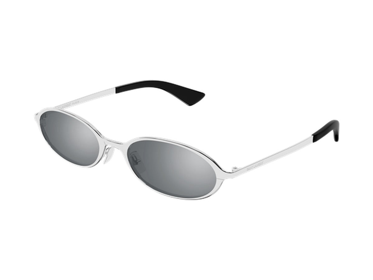 Saint Laurent SL 935-002 sunglasses - Silver / Silver (Polarised)