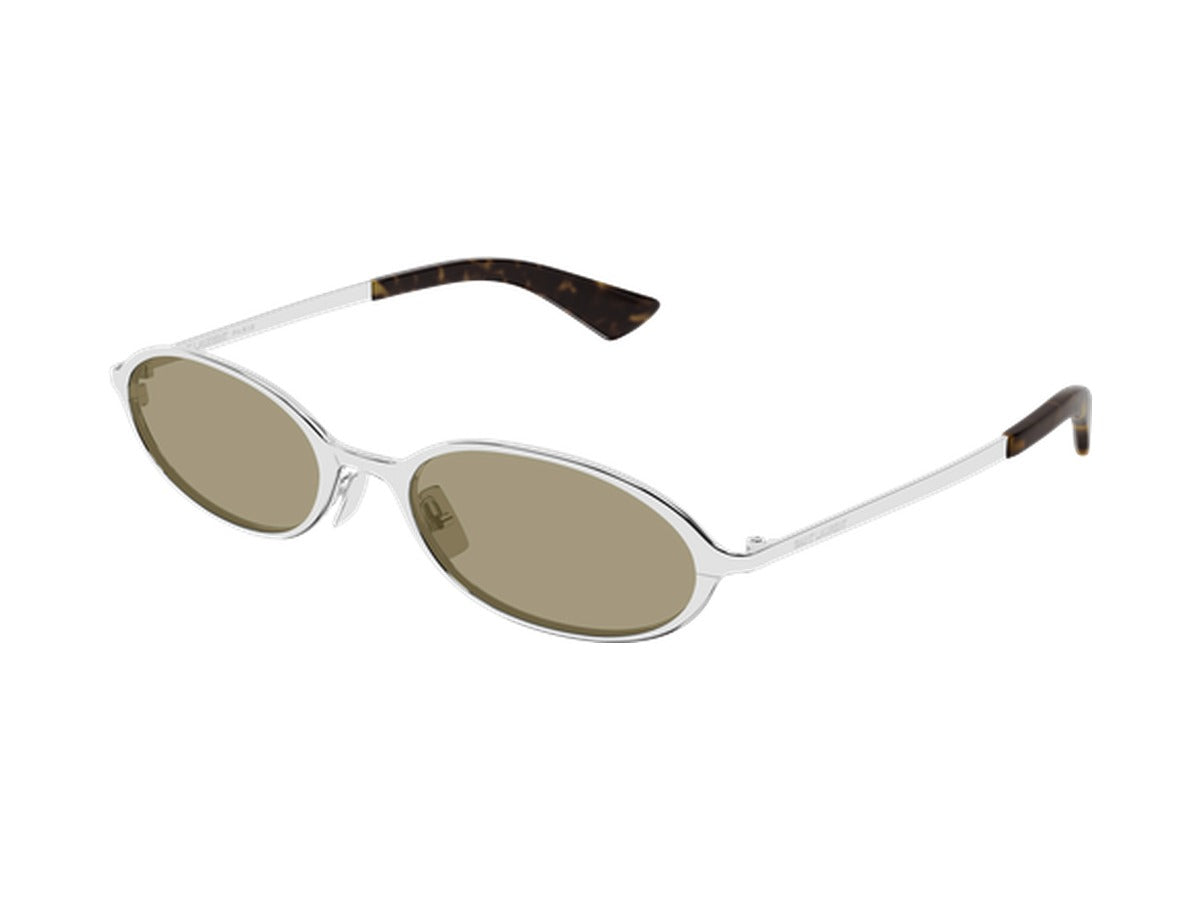 Saint Laurent SL 935-003 sunglasses - Silver / Grey (Polarised)