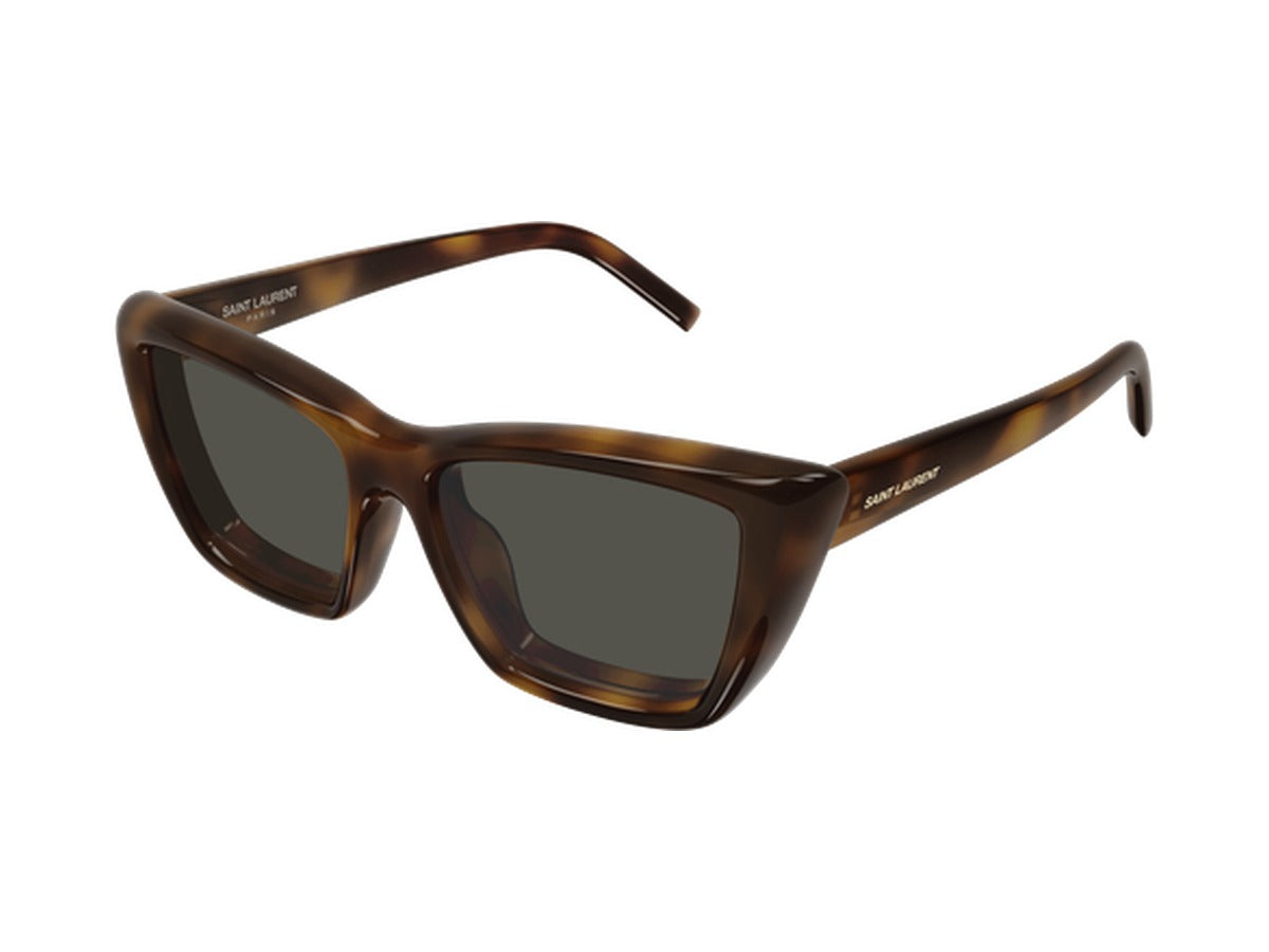 Saint Laurent SL 276 MICA PLUMP-002 sunglasses - Havana / Grey