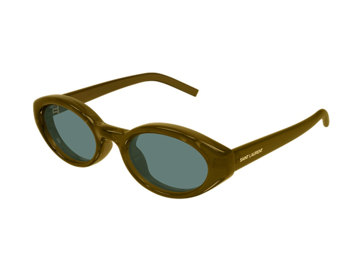 Saint Laurent SL 567 PLUMP-003 sunglasses - Brown / Green