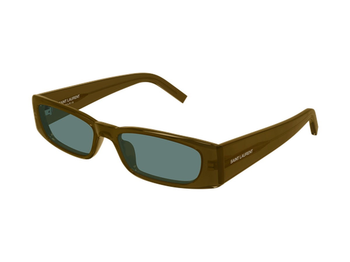 Saint Laurent SL 942-003 sunglasses - Brown / Green