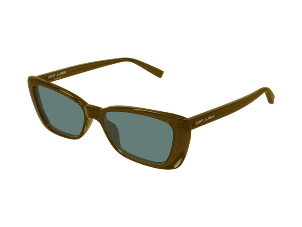 Saint Laurent SL 943-005 sunglasses - Brown / Green