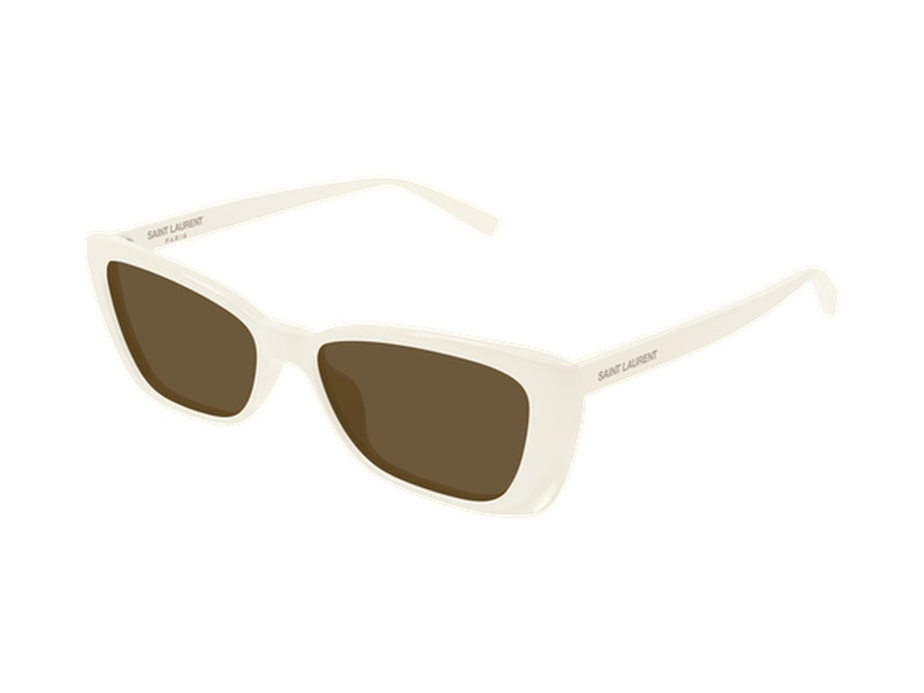 Saint Laurent SL 943-006 sunglasses - Ivory / Brown