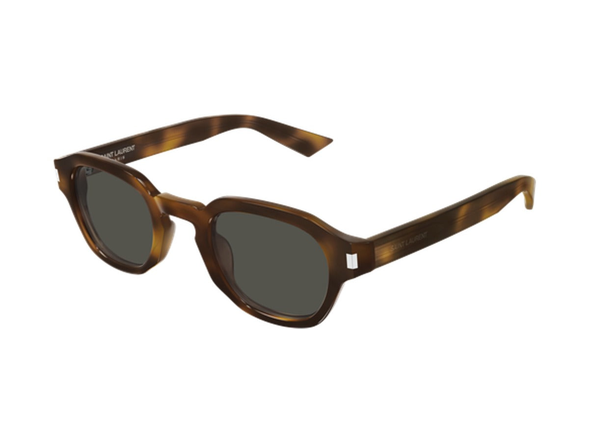 Saint Laurent SL 946-002 sunglasses - Havana / Grey