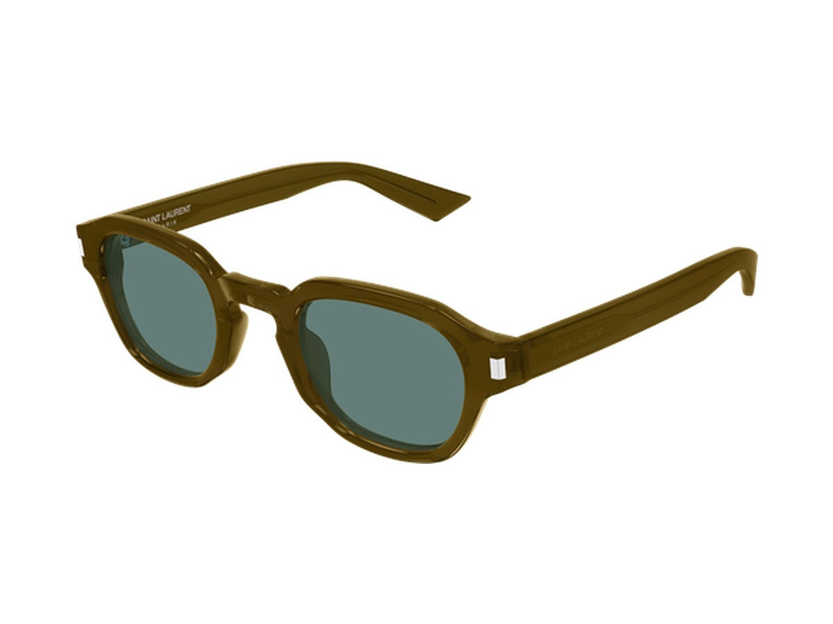 Saint Laurent SL 946-003 sunglasses - Brown / Green