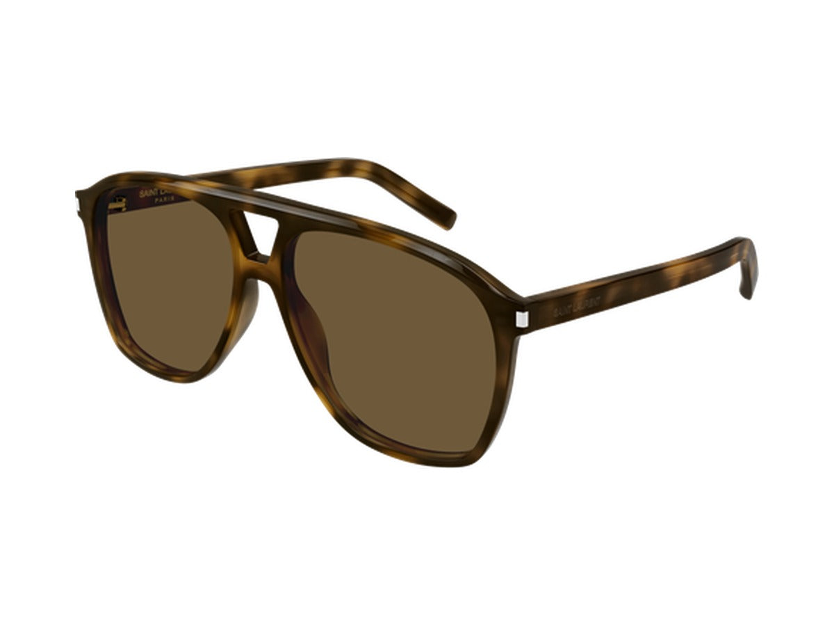 Saint Laurent SL 596 DUNE-010 sunglasses - Havana / Brown 2