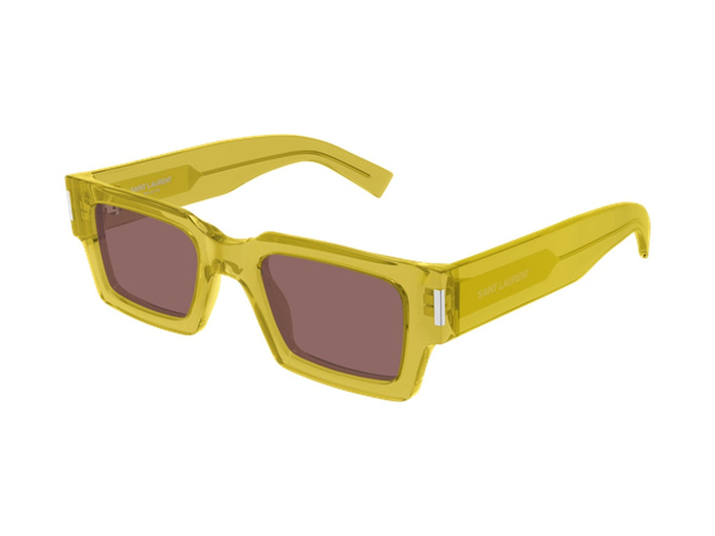 Saint Laurent SL 572-012 sunglasses - Yellow / Red