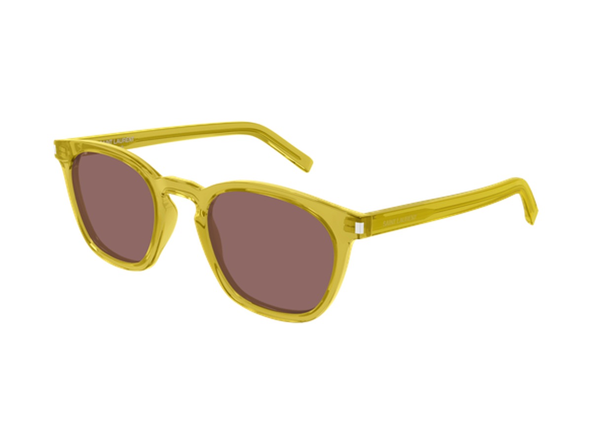 Saint Laurent SL 28-058 sunglasses - Yellow / Red