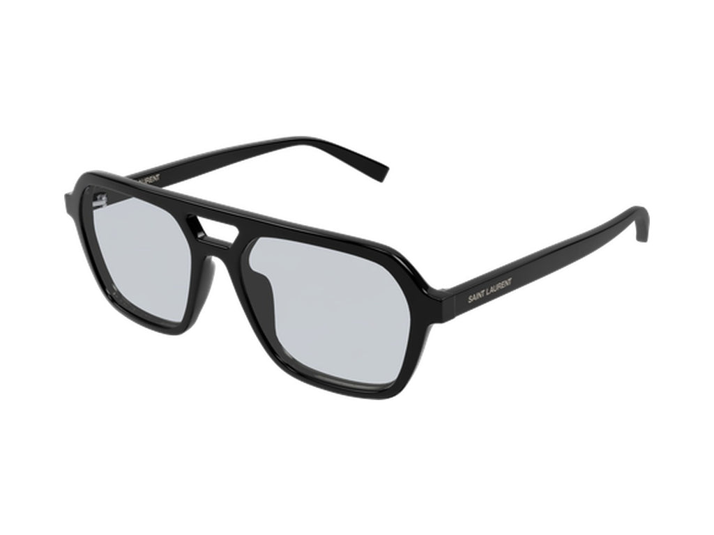 Saint Laurent SL 905-006 sunglasses - Black / Light Blue