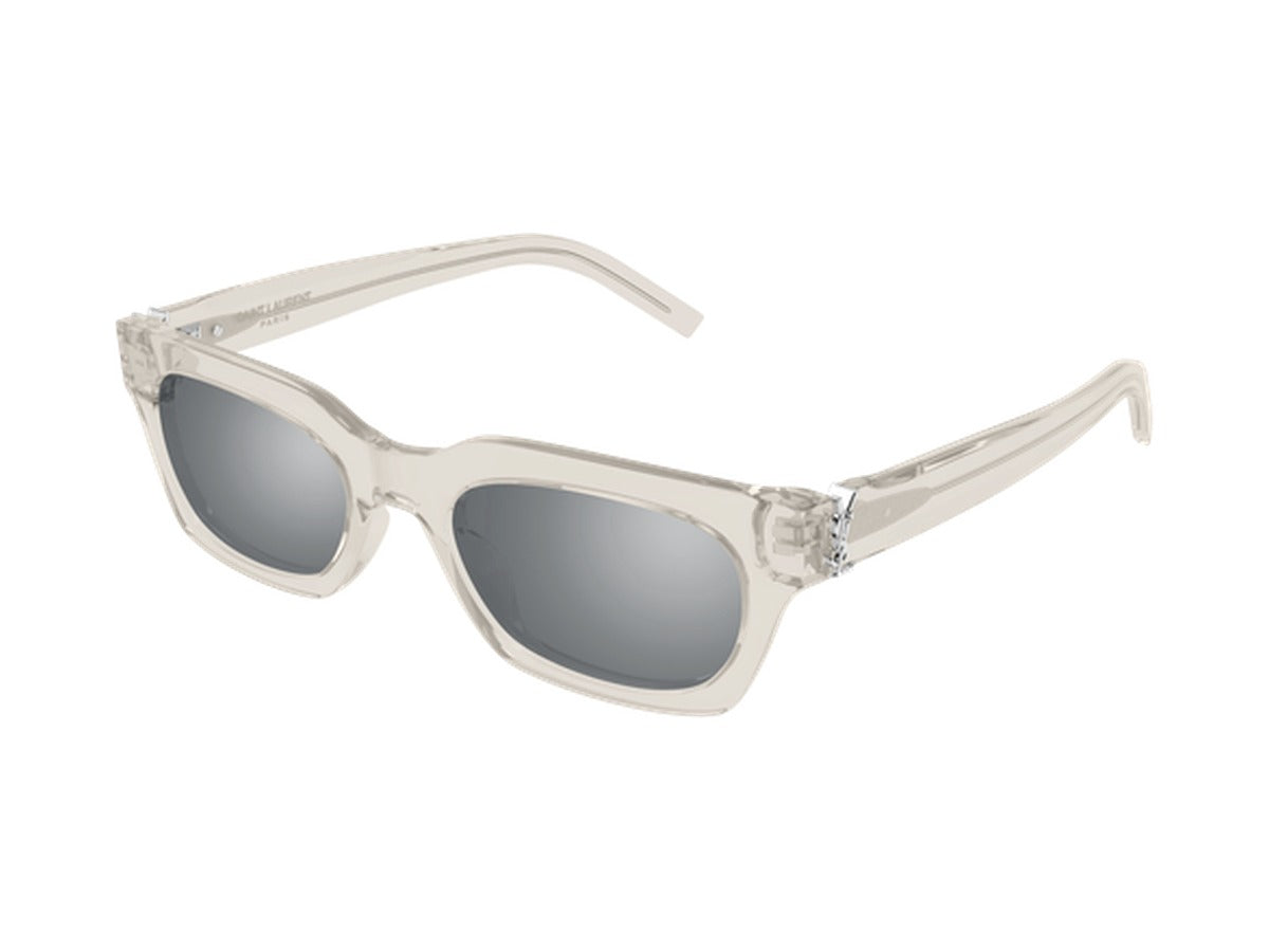 Saint Laurent SL M175/F-004 sunglasses - Beige / Silver