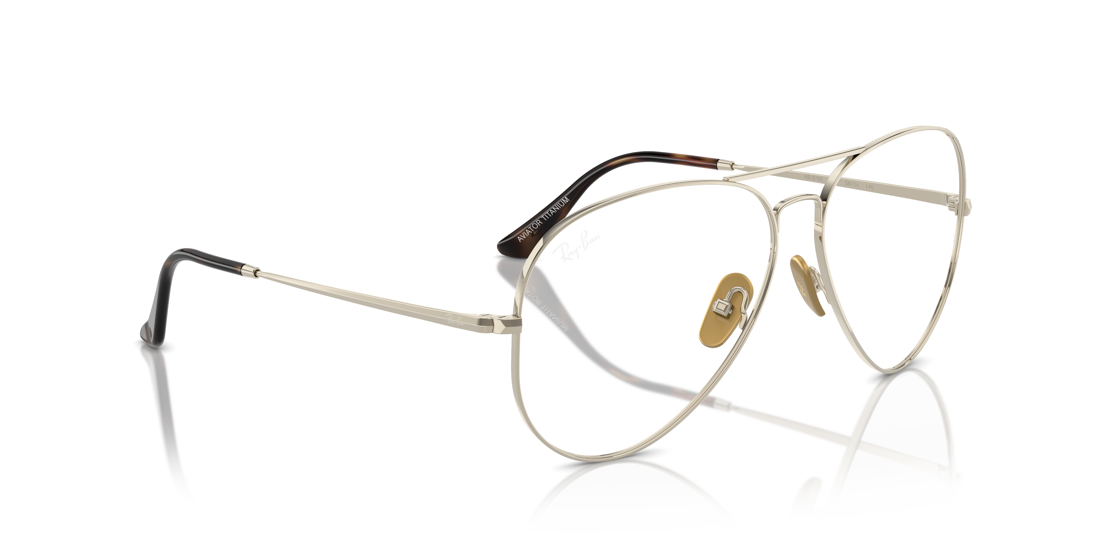 Ray-Ban | 0RX8789 (Aviator Titanium)
