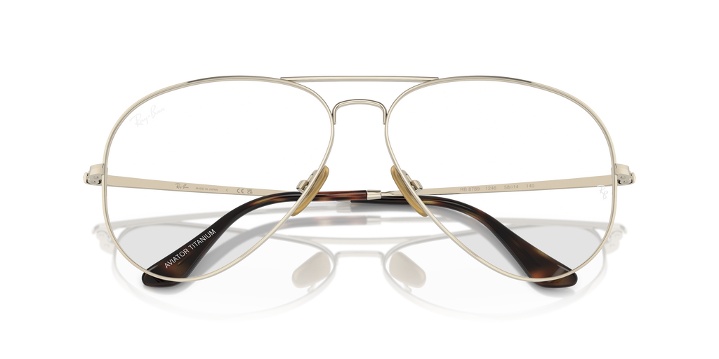 Ray-Ban | 0RX8789 (Aviator Titanium)